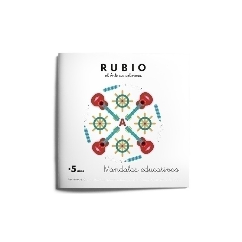 MND5-CUADERNO RUBIO A4 MANDALA EDUCATIVO +5 precio por 1 unidades