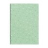 MR4268-BLOC MR NB T.DURA Fº 80h 90g CD.4 FLO.VD precio por 5 unidades