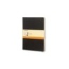 QP321-CUAD.MOLESKINE CAHIER 19x25 120h HZT NG precio por 1 unidades