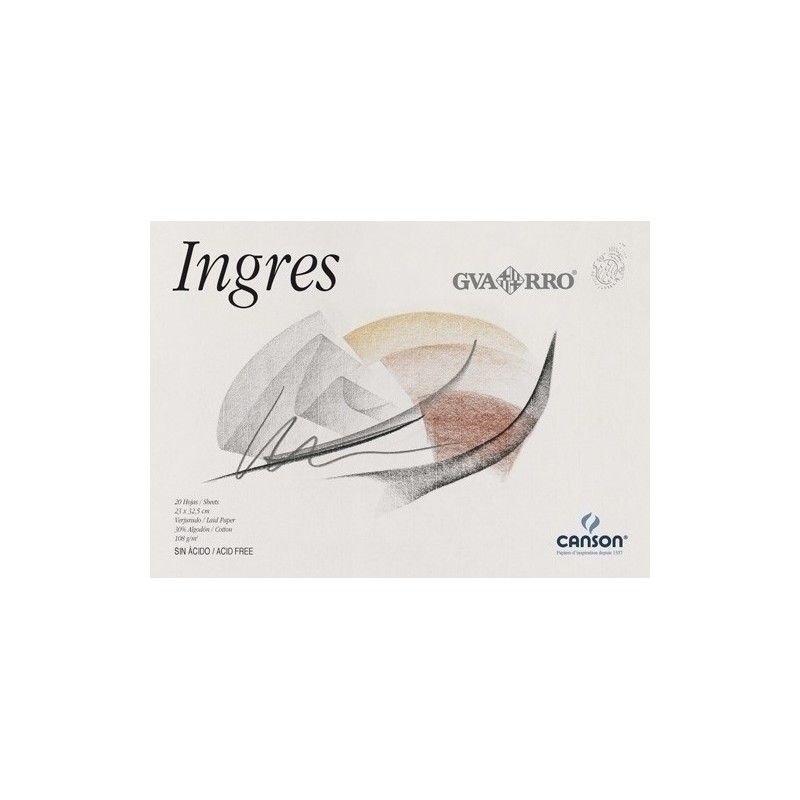 C200400725-BLOC DIBUJO G-C INGRES ENCO. A3+ 108g precio por 5 unidades