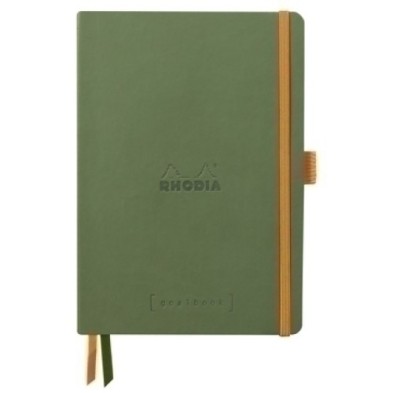 117804C-CUADERNO RHODIA SAUGE A5 120h DOTS precio por 1 unidades