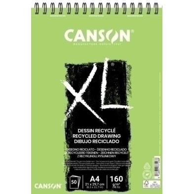 C200777128-BLOC DIBUJO CANSON XL RECICLADO C/ESP. A precio por 5 unidades