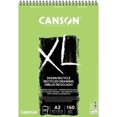 C200777129-BLOC DIBUJO CANSON XL RECICLADO C/ESP. A precio por 5 unidades