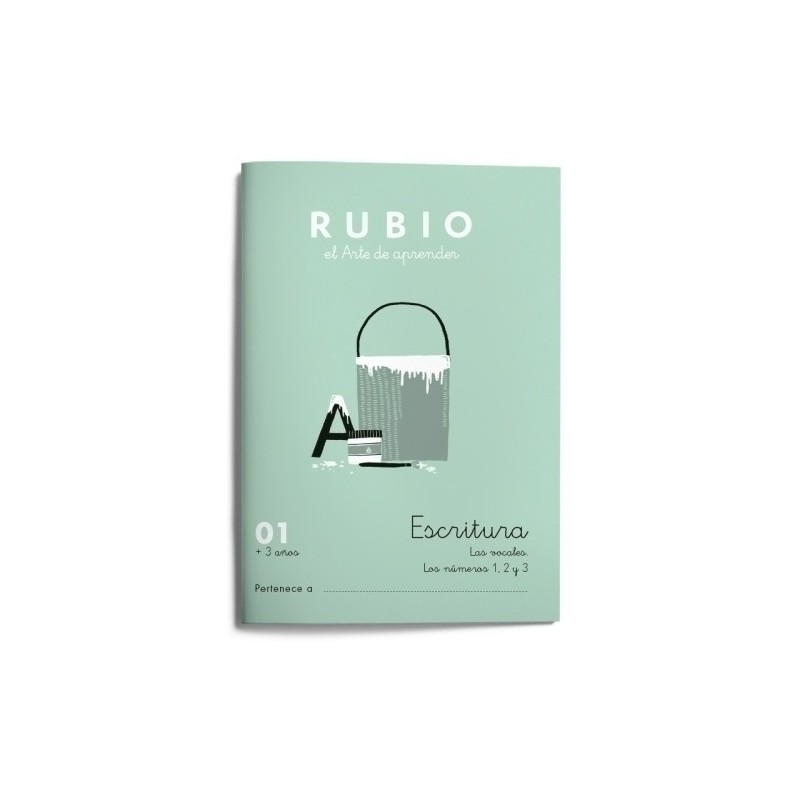 C01-CUADERNO RUBIO A5 ESCRITURA 01 precio por 10 unidades