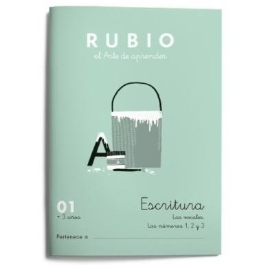 C01-CUADERNO RUBIO A5 ESCRITURA 01 precio por 10 unidades