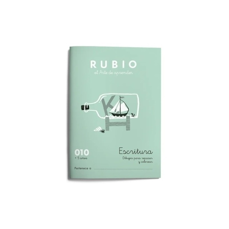 C010-CUADERNO RUBIO A5 ESCRITURA  010 precio por 10 unidades
