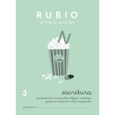 C3-CUADERNO RUBIO A5 ESCRITURA  3 precio por 10 unidades