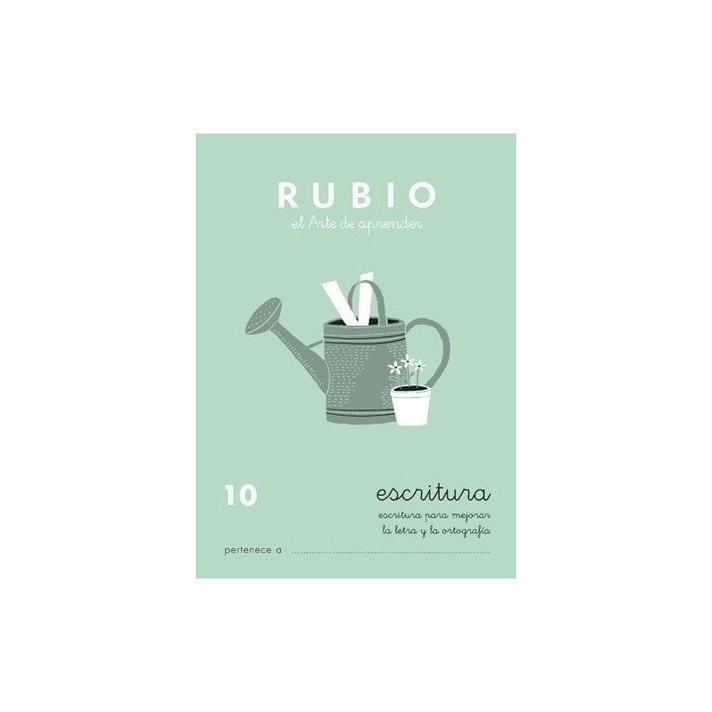 C10-CUADERNO RUBIO A5 ESCRITURA 10 precio por 10 unidades