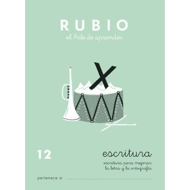 C12-CUADERNO RUBIO A5 ESCRITURA 12 precio por 10 unidades