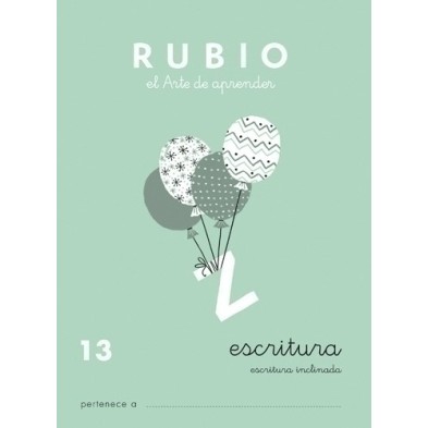 C13-CUADERNO RUBIO A5 ESCRITURA 13 precio por 10 unidades