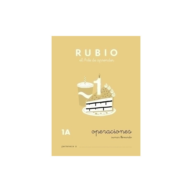 P1A-CUADERNO RUBIO A5 OPERAC.y PROBLEMAS  1A precio por 10 unidades