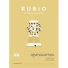 P4A-CUADERNO RUBIO A5 OPERAC.y PROBLEMAS  4A precio por 10 unidades