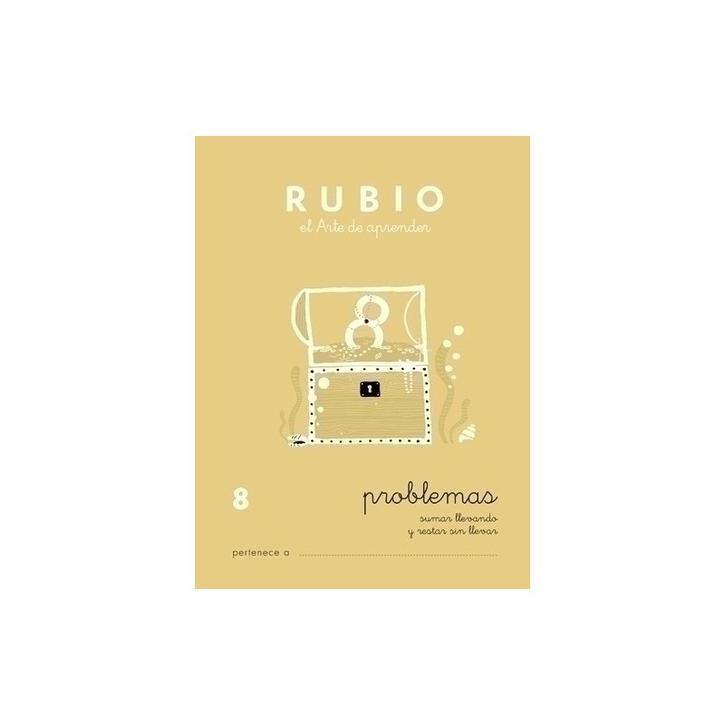 P8-CUADERNO RUBIO A5 OPERAC.y PROBLEMAS  8 precio por 10 unidades