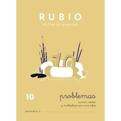 P10-CUADERNO RUBIO A5 OPERAC.y PROBLEMAS 10 precio por 10 unidades