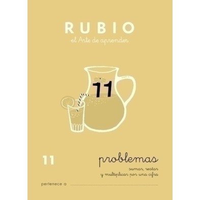 P11-CUADERNO RUBIO A5 OPERAC.y PROBLEMAS 11 precio por 10 unidades
