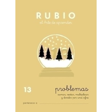 P13-CUADERNO RUBIO A5 OPERAC.y PROBLEMAS 13 precio por 10 unidades