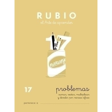 P17-CUADERNO RUBIO A5 OPERAC.y PROBLEMAS 17 precio por 10 unidades