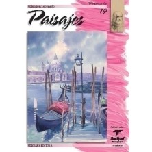 13819-CUADERNO LEONARDO 19 PAISAJES precio por 1 unidades