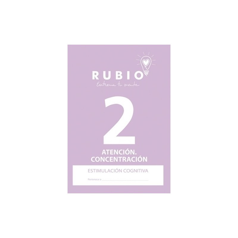 ECA2-CUADERNO RUBIO A4 ESTIM.COGN.ATENCION 2 precio por 5 unidades