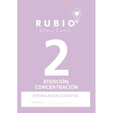 ECA2-CUADERNO RUBIO A4 ESTIM.COGN.ATENCION 2 precio por 5 unidades