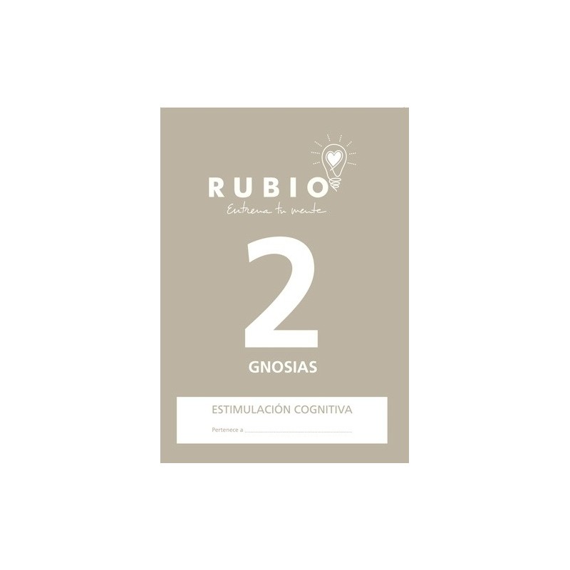 ECG2-CUADERNO RUBIO A4 ESTIM.COGN.GNOSIAS 2 precio por 5 unidades