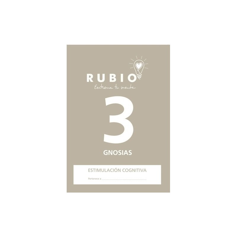 ECG3-CUADERNO RUBIO A4 ESTIM.COGN.GNOSIAS 3 precio por 5 unidades
