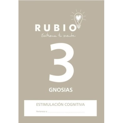 ECG3-CUADERNO RUBIO A4 ESTIM.COGN.GNOSIAS 3 precio por 5 unidades