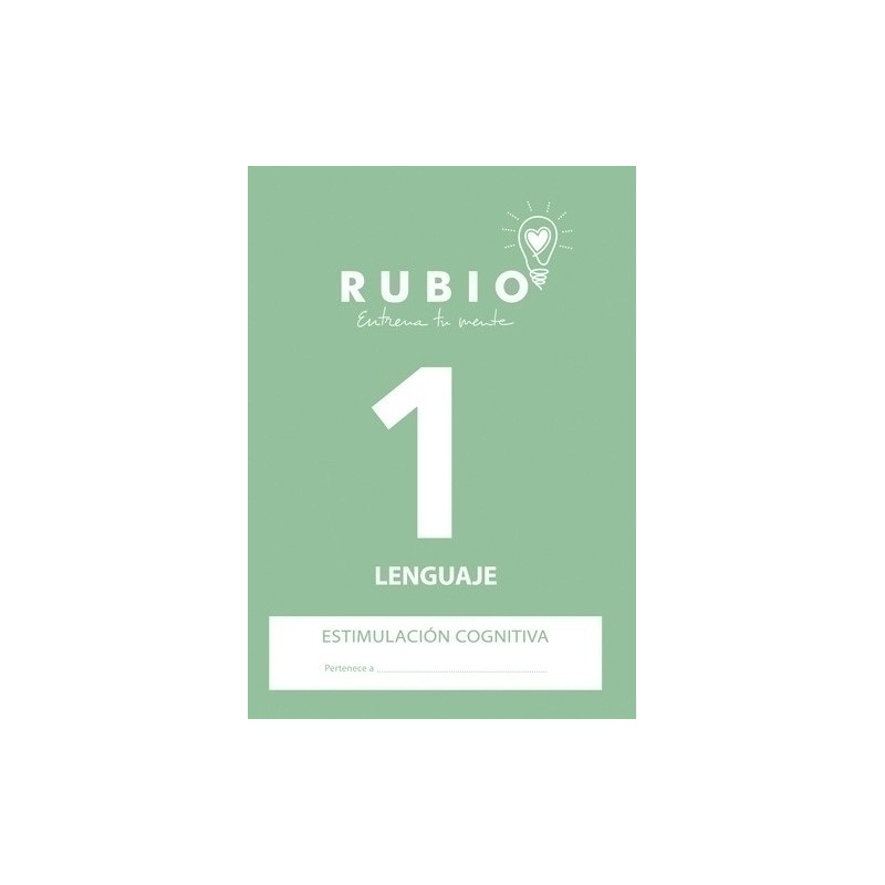ECL1-CUADERNO RUBIO A4 ESTIM.COGN.LENGUAJE 1 precio por 5 unidades