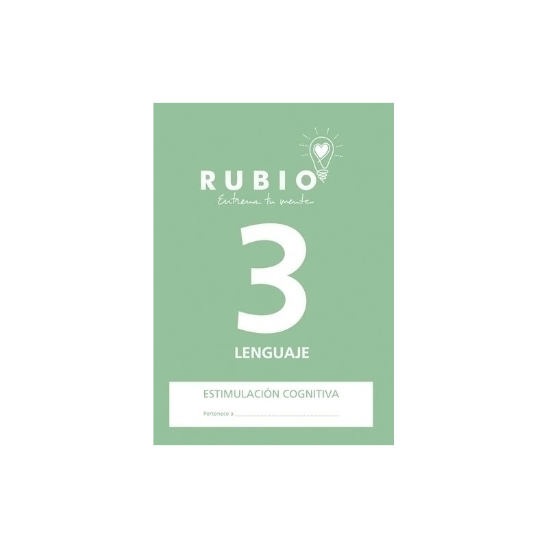ECL3-CUADERNO RUBIO A4 ESTIM.COGN.LENGUAJE 3 precio por 5 unidades
