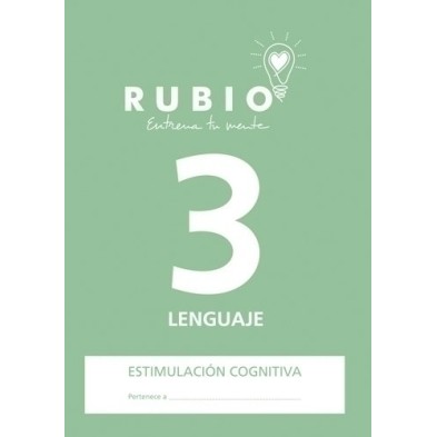 ECL3-CUADERNO RUBIO A4 ESTIM.COGN.LENGUAJE 3 precio por 5 unidades