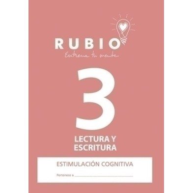 ECLE3-CUADERNO RUBIO A4 ESTIM.COGN.LECTURA 3 precio por 5 unidades