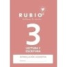 ECLE3-CUADERNO RUBIO A4 ESTIM.COGN.LECTURA 3 precio por 5 unidades