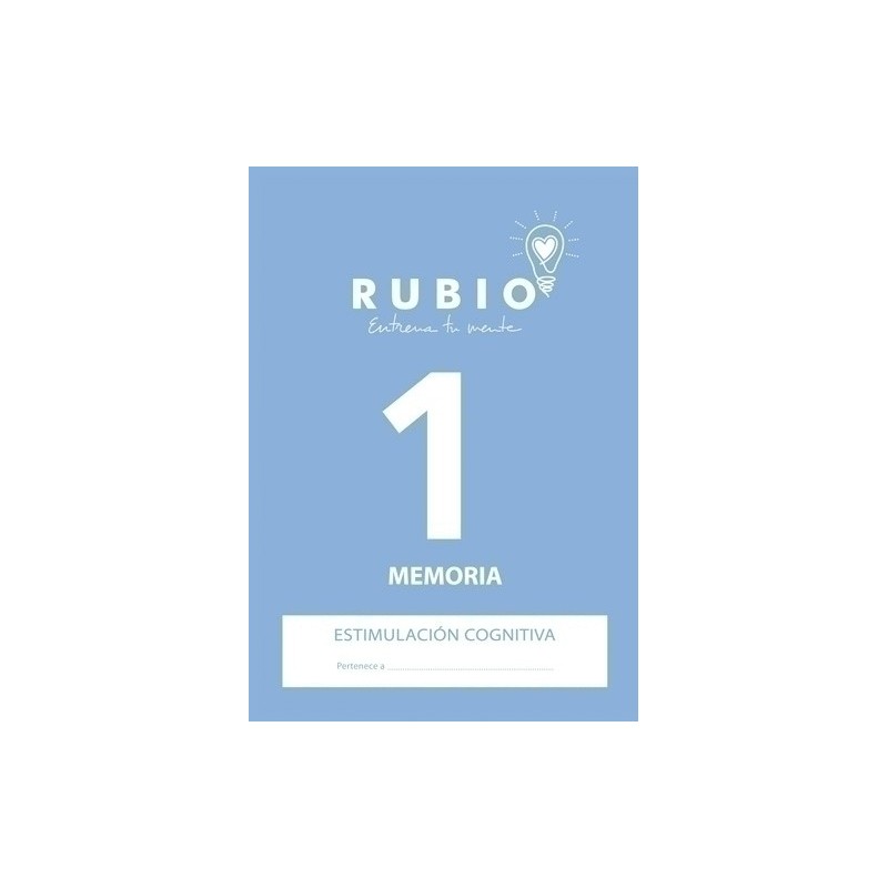 ECM1-CUADERNO RUBIO A4 ESTIM.COGN.MEMORIA 1 precio por 5 unidades