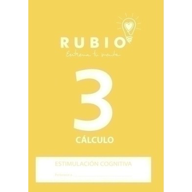 ECC3-CUADERNO RUBIO A4 ESTIM.COGN.CALCULO 3 precio por 5 unidades