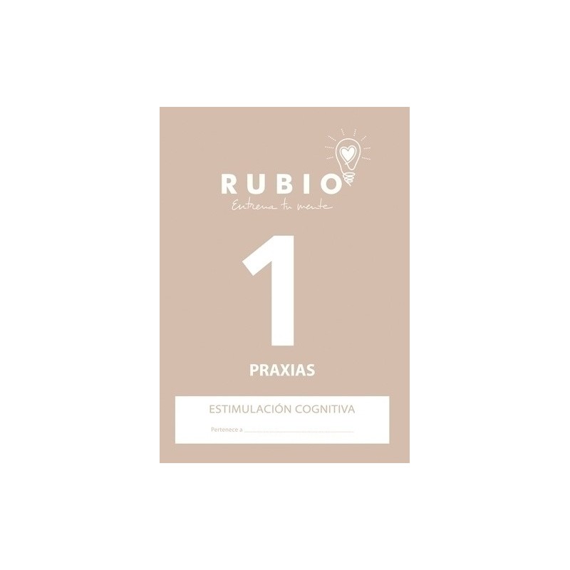 ECP1-CUADERNO RUBIO A4 ESTIM.COGN.PRAXIAS 1 precio por 5 unidades