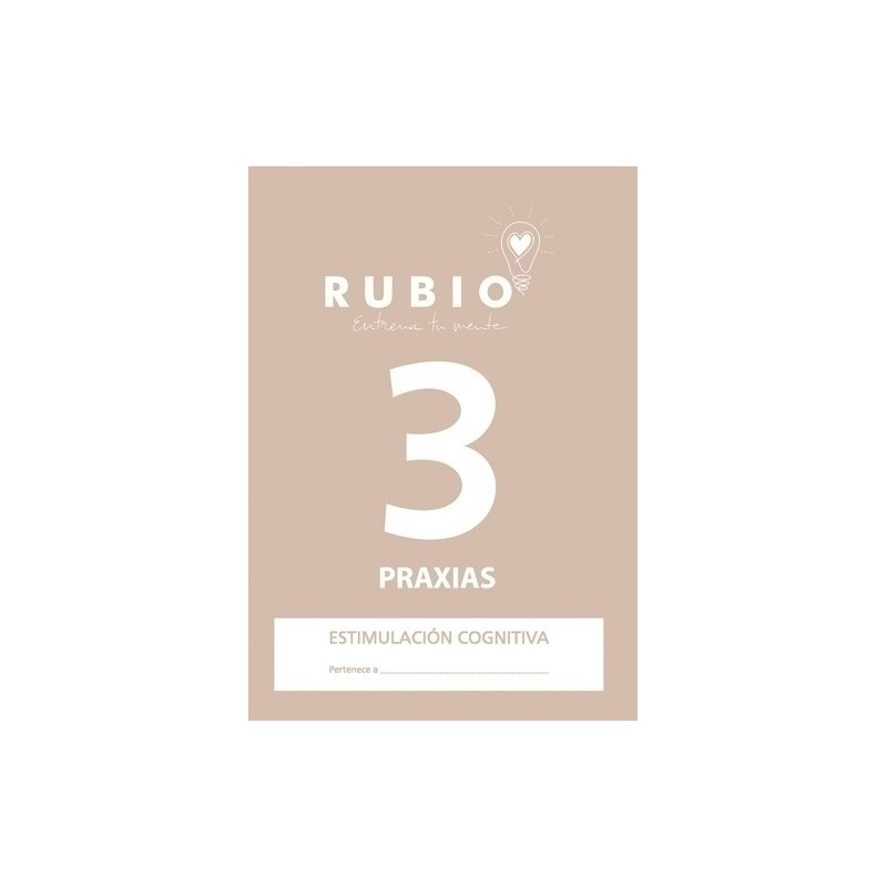 ECP3-CUADERNO RUBIO A4 ESTIM.COGN.PRAXIAS 3 precio por 5 unidades