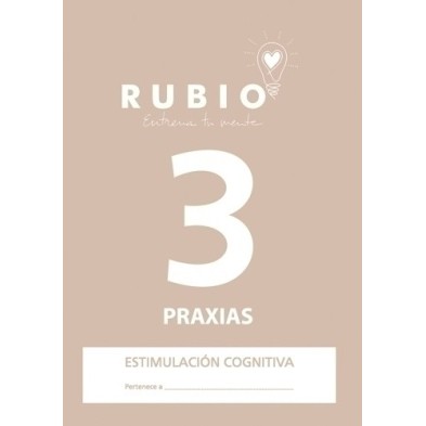 ECP3-CUADERNO RUBIO A4 ESTIM.COGN.PRAXIAS 3 precio por 5 unidades
