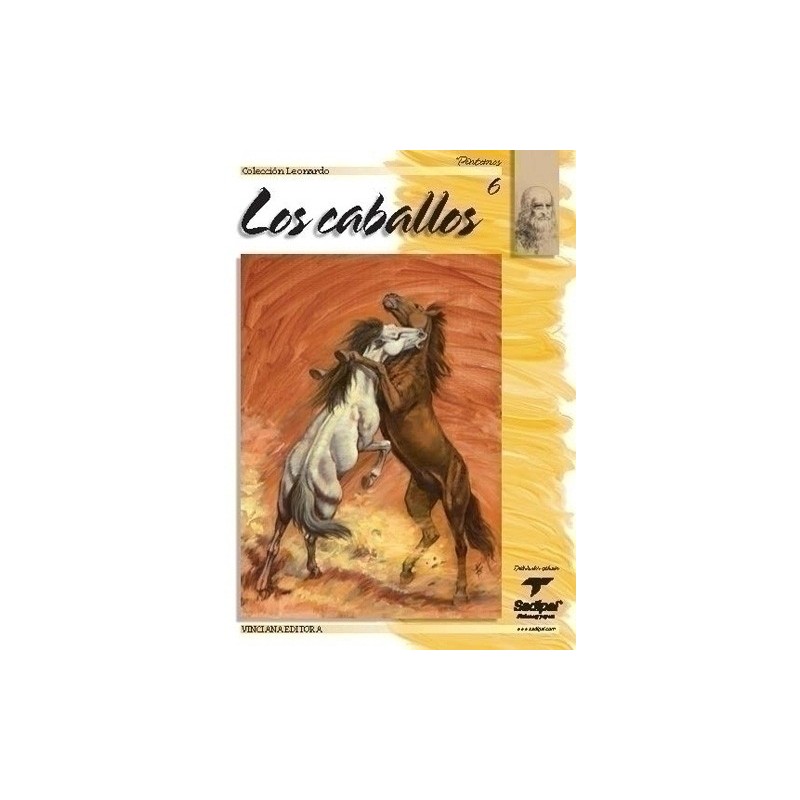 13806-CUADERNO LEONARDO LOS CABALLOS Nº6 precio por 1 unidades