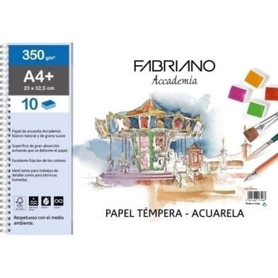 F74233255-BLOC DIBUJO FABRIANO C/ESP. A4+ 350g precio por 1 unidades