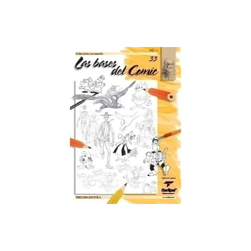 13833-CUADERNO LEONARDO BASES COMIC I Nº33 precio por 1 unidades