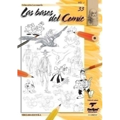 13833-CUADERNO LEONARDO BASES COMIC I Nº33 precio por 1 unidades