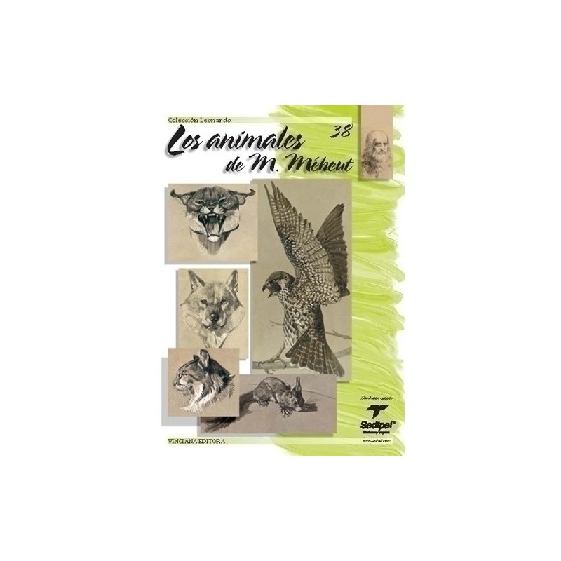 13838-CUADERNO LEONARDO ANIMALES  MEHEUT Nº38 precio por 1 unidades