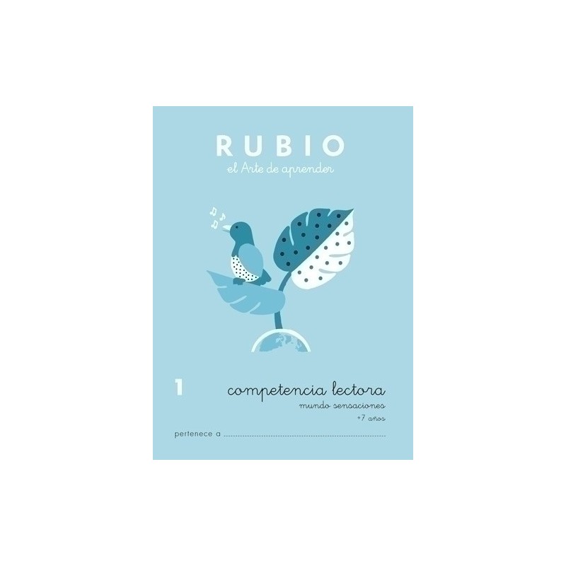 CL1-CUADERNO RUBIO A5 COMPETENCIA LECTORA 1 precio por 5 unidades