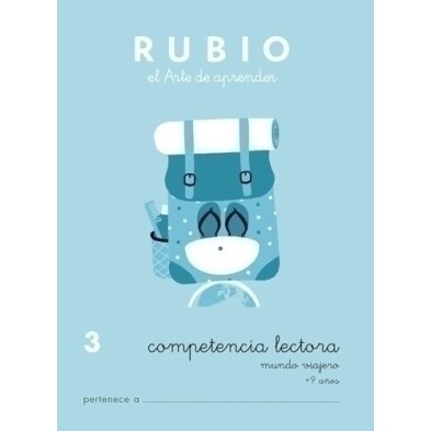CL3-CUADERNO RUBIO A5 COMPETENCIA LECTORA 3 precio por 5 unidades