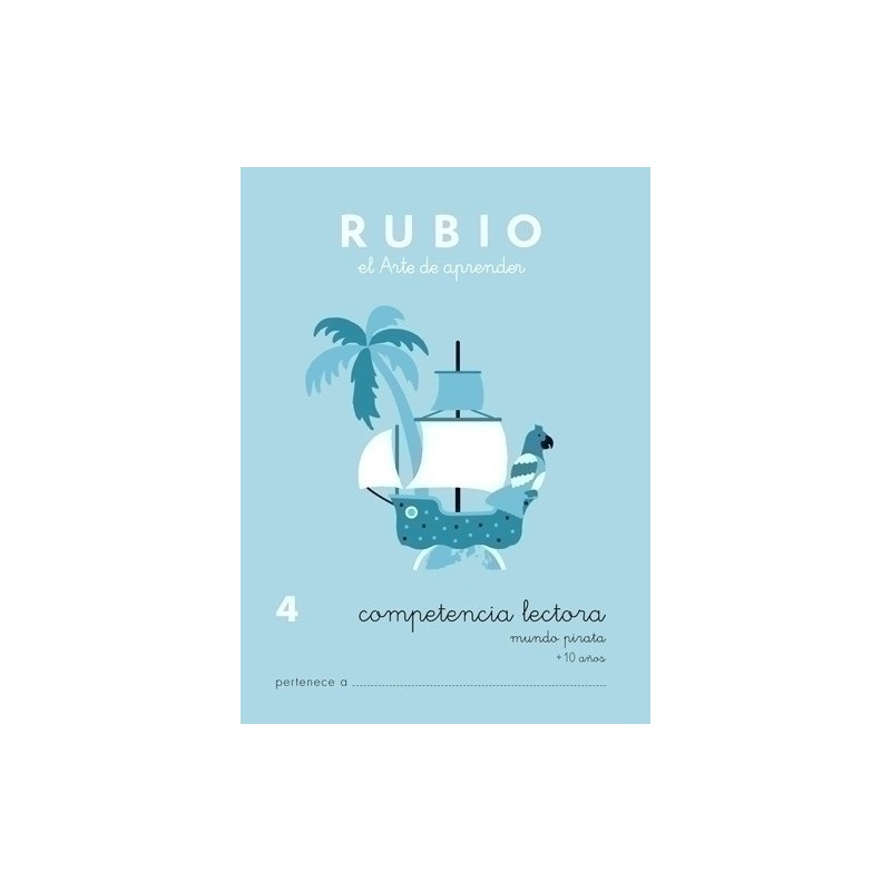 CL4-CUADERNO RUBIO A5 COMPETENCIA LECTORA 4 precio por 5 unidades
