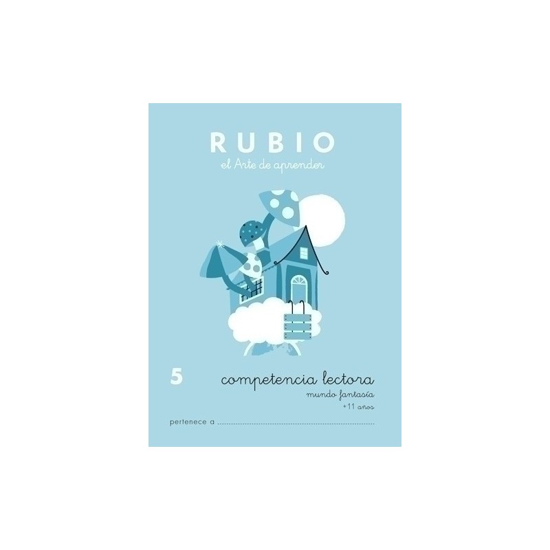 CL5-CUADERNO RUBIO A5 COMPETENCIA LECTORA 5 precio por 5 unidades