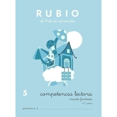 CL5-CUADERNO RUBIO A5 COMPETENCIA LECTORA 5 precio por 5 unidades
