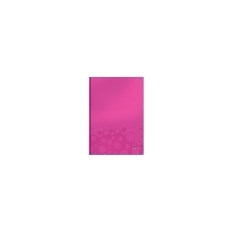 46261223/46261023-CUADERNO LEITZ WOW A4 80h. CD.4 FUCSIA precio por 1 unidades