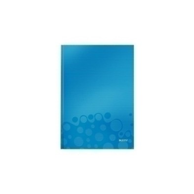 46261236/46261036-CUADERNO LEITZ WOW A4 80h. CD.4 AZUL precio por 1 unidades