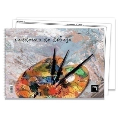 18839-BLOC DIBUJO PACSA PINCEL C/REC. 23x33cm precio por 60 unidades
